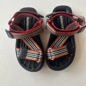 Authentic Burberry kids sandals